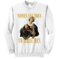 Born To Serve Christian Boss Motivational Funny Sweatshirt