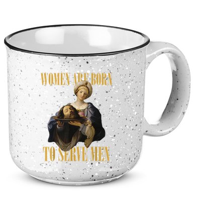 Born To Serve Christian Boss Motivational Funny 15oz Campfire Ceramic Mug