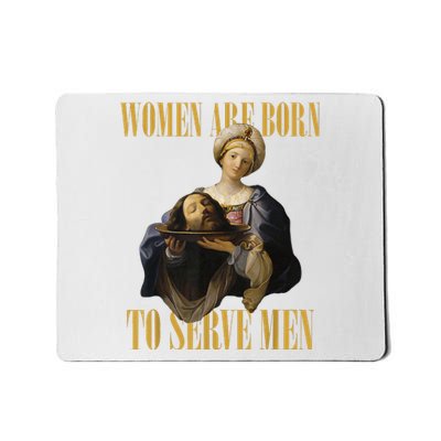 Born To Serve Christian Boss Motivational Funny Mousepad