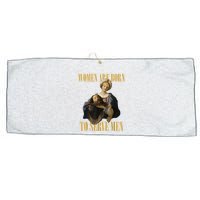 Born To Serve Christian Boss Motivational Funny Large Microfiber Waffle Golf Towel