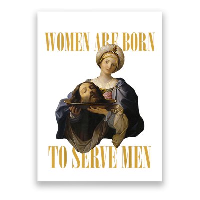 Born To Serve Christian Boss Motivational Funny Poster