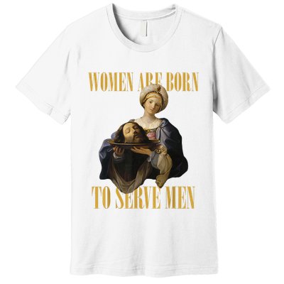 Born To Serve Christian Boss Motivational Funny Premium T-Shirt