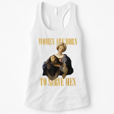 Born To Serve Christian Boss Motivational Funny Womens Tank Top