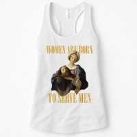 Born To Serve Christian Boss Motivational Funny Womens Tank Top