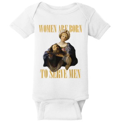 Born To Serve Christian Boss Motivational Funny Baby Bodysuit