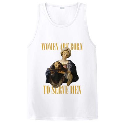 Born To Serve Christian Boss Motivational Funny PosiCharge Competitor Tank
