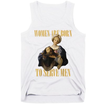 Born To Serve Christian Boss Motivational Funny Tank Top