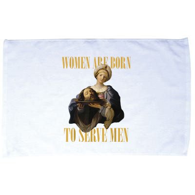 Born To Serve Christian Boss Motivational Funny Microfiber Hand Towel