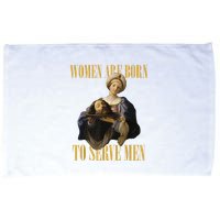 Born To Serve Christian Boss Motivational Funny Microfiber Hand Towel