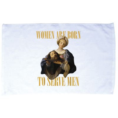 Born To Serve Christian Boss Motivational Funny Microfiber Hand Towel