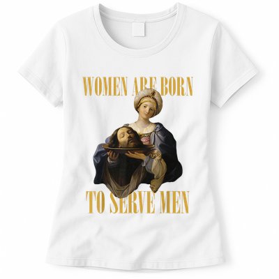 Born To Serve Christian Boss Motivational Funny Womens T-Shirt