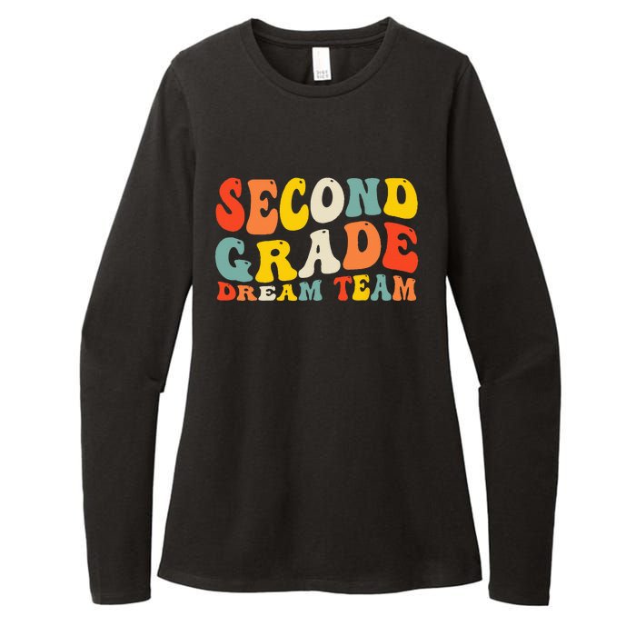 Back To School 2nd Grade Dream Team Teacher Second Grade Womens CVC Long Sleeve Shirt