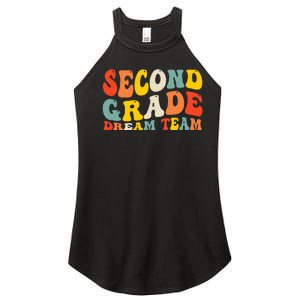 Back To School 2nd Grade Dream Team Teacher Second Grade Women's Perfect Tri Rocker Tank