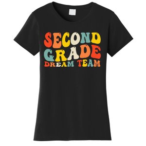 Back To School 2nd Grade Dream Team Teacher Second Grade Women's T-Shirt