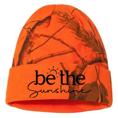 Be The Sunshine Retro Beach Vacation Summer Quote Wo Gift Kati Licensed 12" Camo Beanie