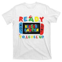 Back To School Kindergarten Ready To Level Up Gamer T-Shirt