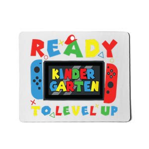 Back To School Kindergarten Ready To Level Up Gamer Mousepad