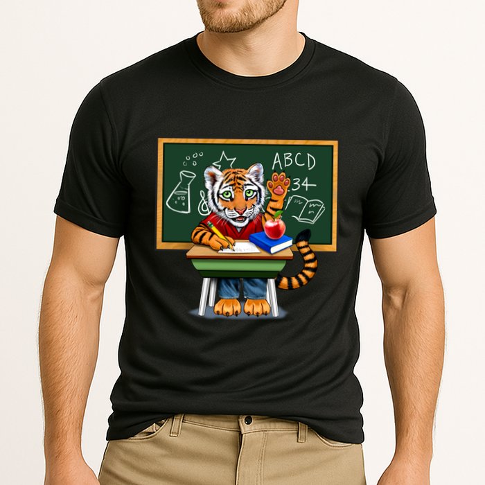 Back To School Tiger Cooling Performance Crew T-Shirt