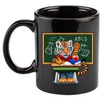 Back To School Tiger 11oz C Handle Ceramic Mug