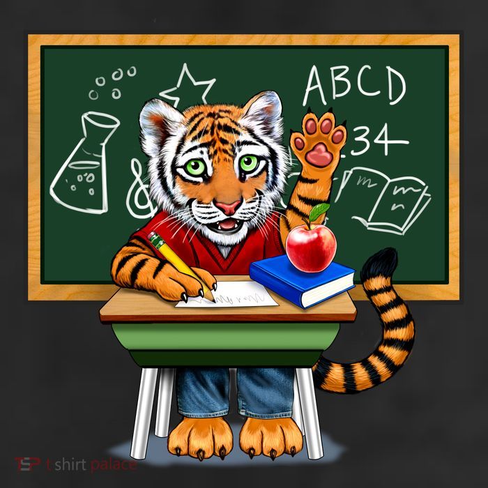 Back To School Tiger Trucker Hat
