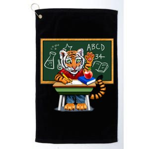 Back To School Tiger Platinum Collection Golf Towel