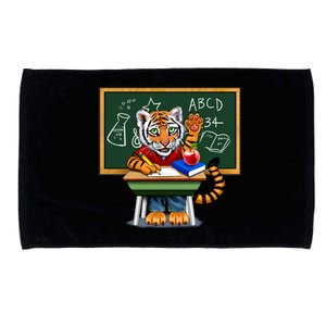 Back To School Tiger Microfiber Hand Towel