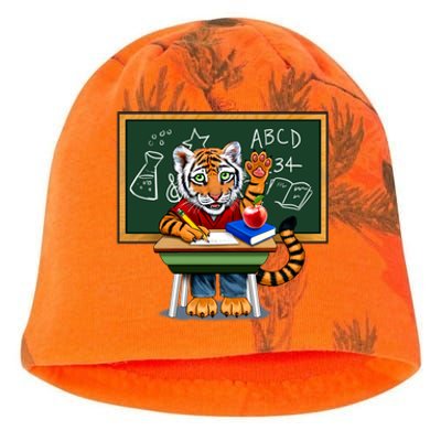 Back To School Tiger Kati - Camo Knit Beanie