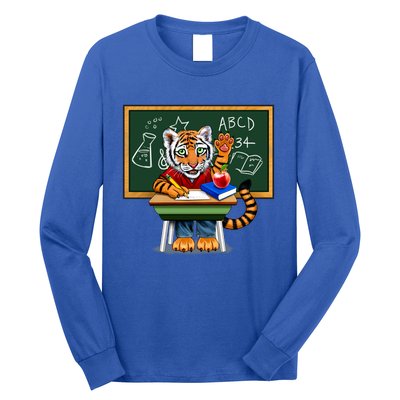 Back To School Tiger Long Sleeve Shirt