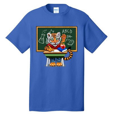 Back To School Tiger Tall T-Shirt