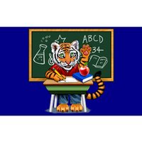 Back To School Tiger Bumper Sticker