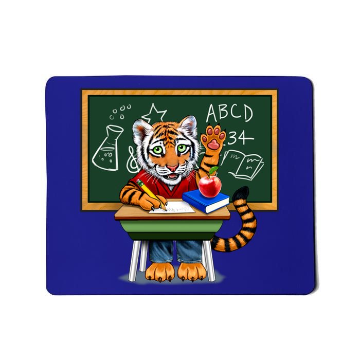 Back To School Tiger Mousepad