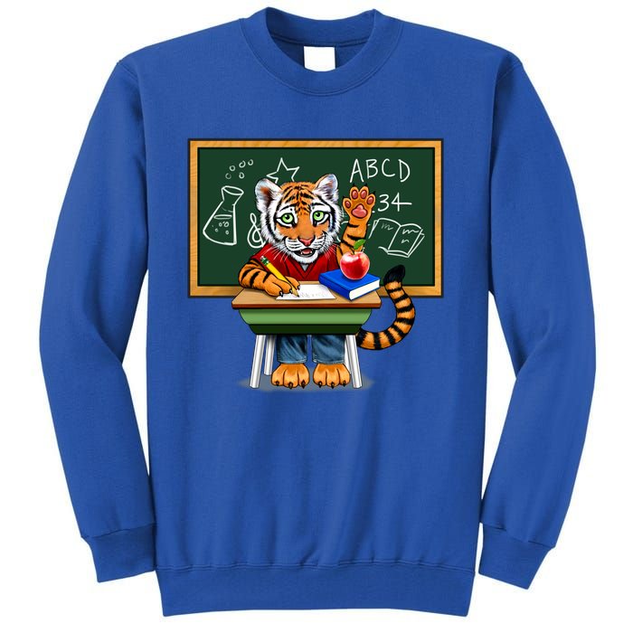 Back To School Tiger Tall Sweatshirt