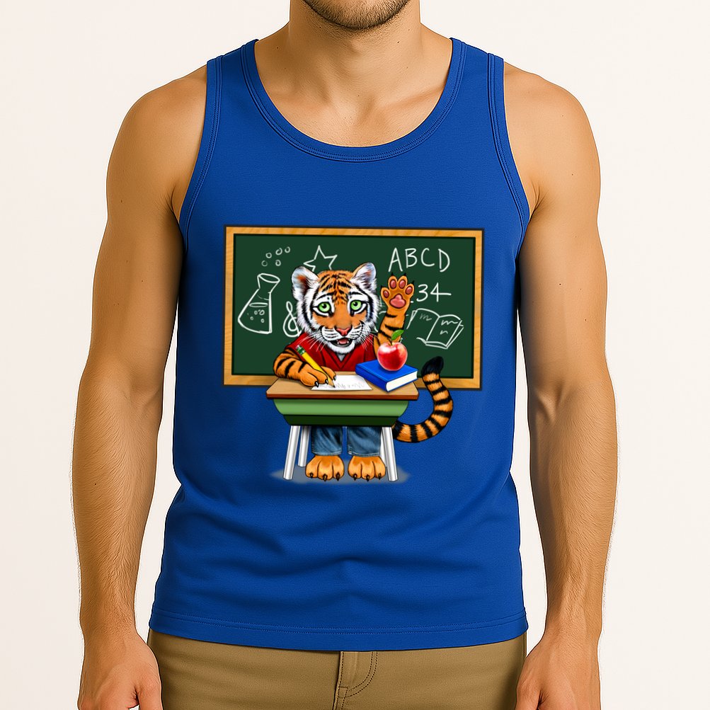 Back To School Tiger Tank Top