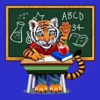 Back To School Tiger Tank Top
