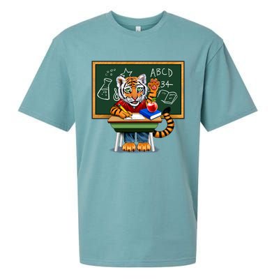 Back To School Tiger Sueded Cloud Jersey T-Shirt