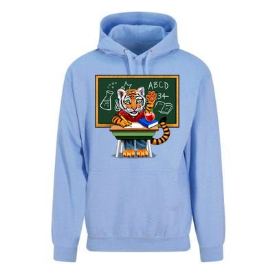 Back To School Tiger Unisex Surf Hoodie