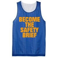 Become The Safety Brief Mesh Reversible Basketball Jersey Tank