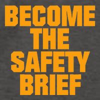 Become The Safety Brief Vector Backpack