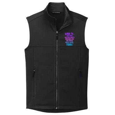 Born To Sing Dance Think Collective Smooth Fleece Vest