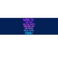 Born To Sing Dance Think Bumper Sticker