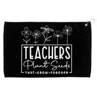 Back To School Teachers Plant Seeds That Grow Forever Women Grommeted Golf Towel