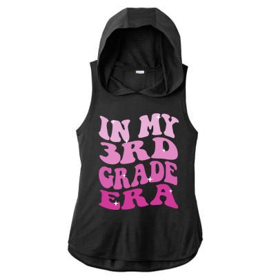 Back To School In My 3rd Grade Era Ladies PosiCharge Tri-Blend Wicking Draft Hoodie Tank