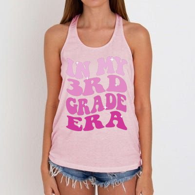 Back To School In My 3rd Grade Era Women's Knotted Racerback Tank