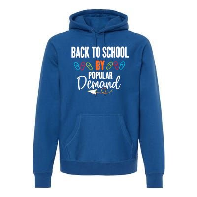 Back To School By Popular Ded Typography Gift Premium Hoodie