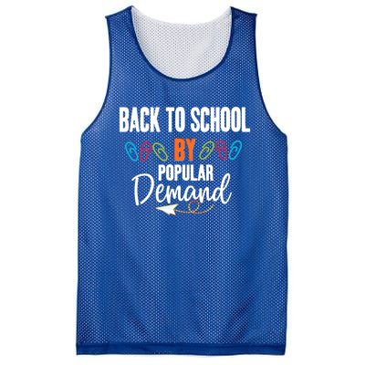 Back To School By Popular Ded Typography Gift Mesh Reversible Basketball Jersey Tank