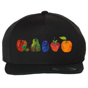 Back To School Cute Hungry Caterpillar Teacher Kindergarten Wool Snapback Cap