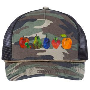 Back To School Cute Hungry Caterpillar Teacher Kindergarten Retro Rope Trucker Hat Cap