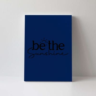 Be The Sunshine Retro Beach Vacation Summer Quote Wo Gift Canvas