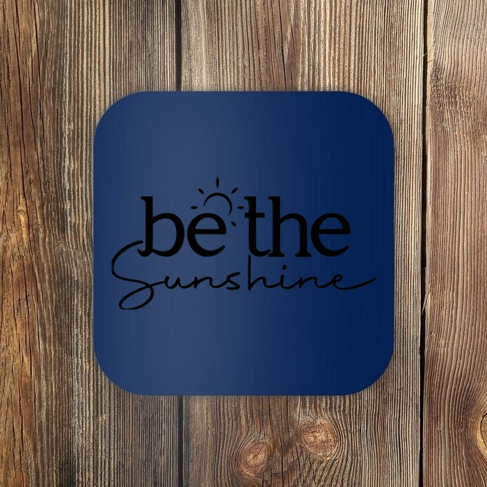 Be The Sunshine Retro Beach Vacation Summer Quote Wo Gift Coaster