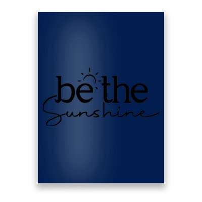 Be The Sunshine Retro Beach Vacation Summer Quote Wo Gift Poster